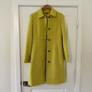 J Crew Lady Day Double Cloth Wool Coat 6/8